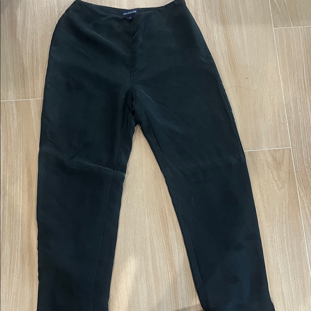 Women’s silk  Black Pants